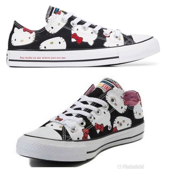 Converse All Star Hello Kitty Sneakers - Picture 1 of 9